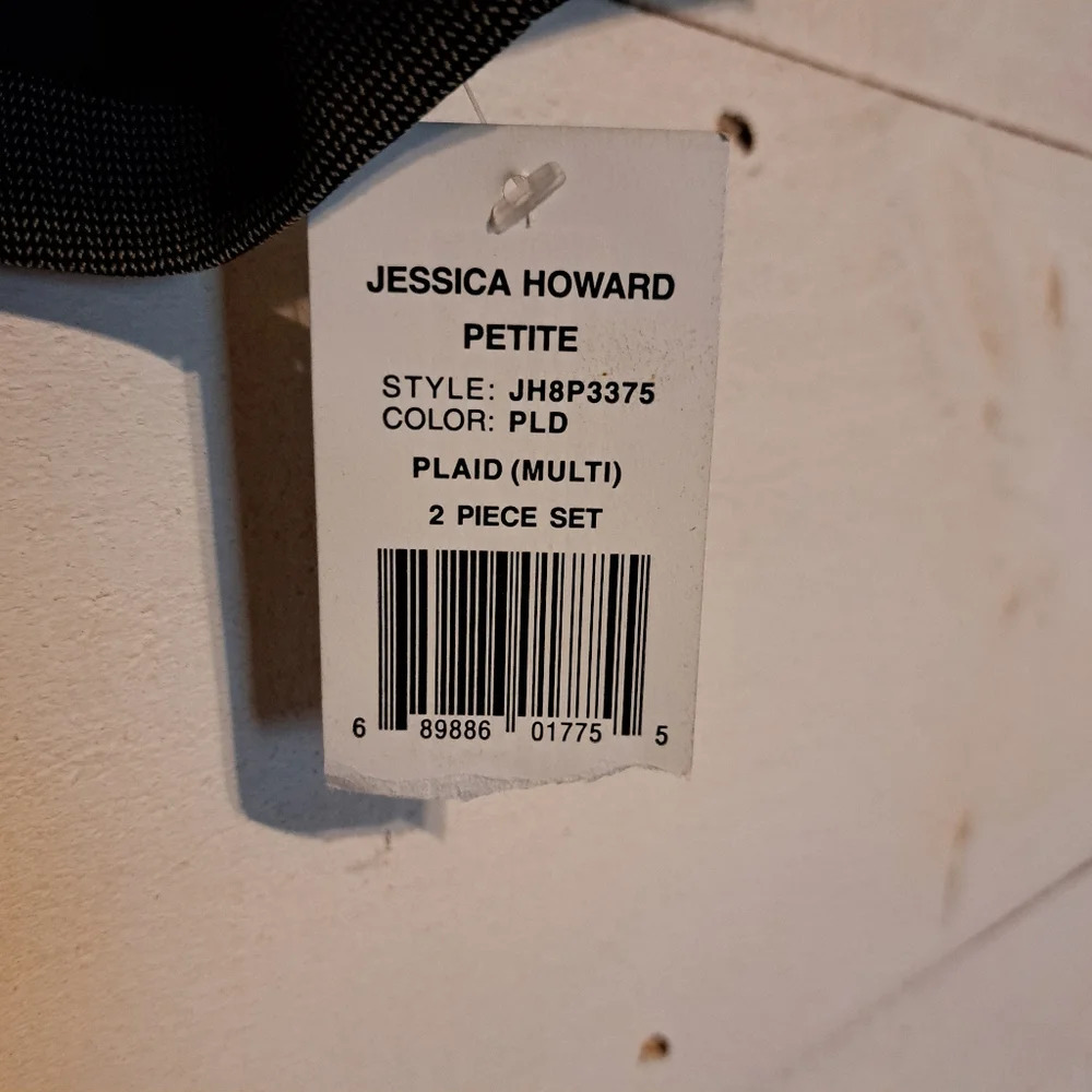Jessica Howard petite two piece belted dress. Size 10. New with tags - Picture 12 of 12